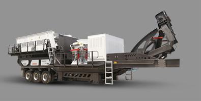 輪胎式移動(dòng)破碎站