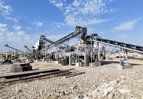 湖北河卵石制砂生產線