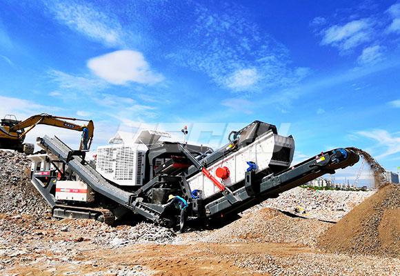 云南建筑垃圾破碎現場 云南建筑垃圾破碎現場