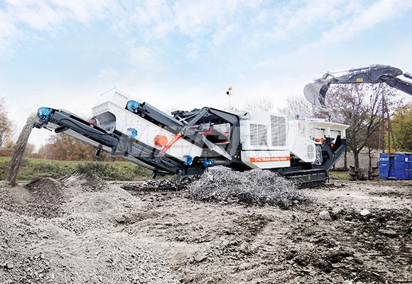 青海建筑垃圾破碎現場 青海建筑垃圾破碎現場