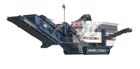 邁科路緊湊移動性破碎設備TF521:低噪音!低排放!低油耗!高性能!